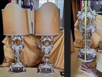 RELIQUIARIO OSTENSORIO  1700 LAMPADE DA TAVOLO