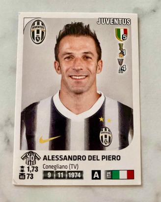 Figurina DEL PIERO “Stagione 2011/2012”