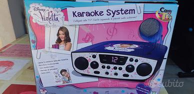 Karaoke system disney violetta