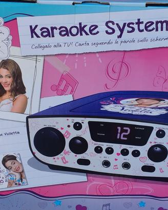 Karaoke system disney violetta