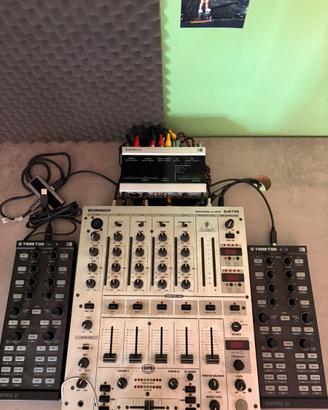 Traktor kontrol, scheda audio