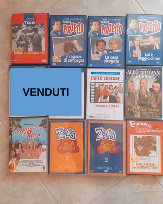 COMICITA' ITALIANA - 10 DVD - Totò, Zelig.....