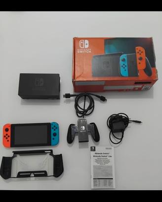 nintendo switch con accessori