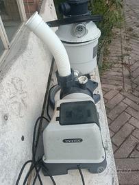 pompa a sabbia  Intex sx 1500 per piscina 
