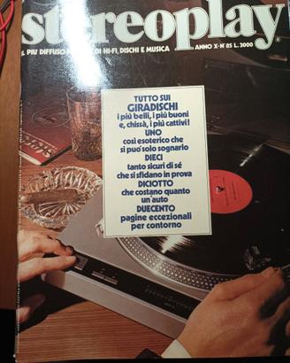 rivista STEREOPLAY numero 85 febbraio 1981