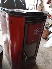 stufa  caldaia a pellet 