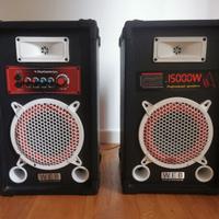 Altoparlanti professionali. Casse acustiche.