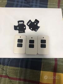 3 telecomandi originali tx2 serrande cancelli ecc