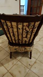 Set Poltrone a dondolo  legno