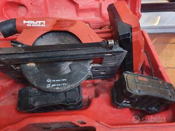 SEGA CIRCOLARE HILTI SC 30WR-22 A BATTERIA NURON