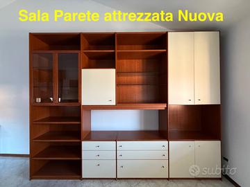 Soggiorno Libreria Parete attrezzata MODERNA NUOVA