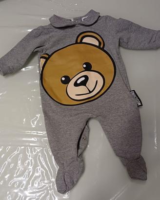 Moschino tutina per neonato/a