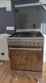 cucina a gas e forno elettrico SMEG