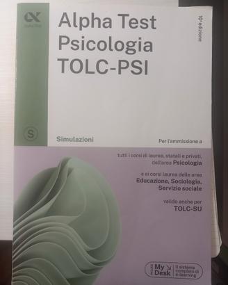Alpha test psicologia TOLC- PSI