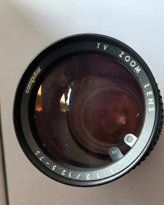 Zoom Computar 12,5 - 75mm f1.2 c-mount mft m4/3