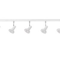 Faretto da soffitto a 5 luci , bianco/cromato