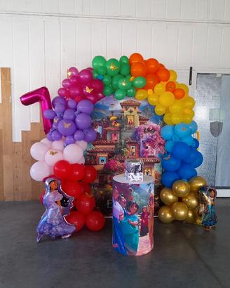 Allestimento festa compleanno disney encanto