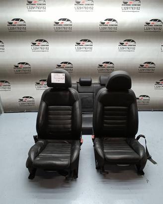 Set sedile in pelle nera opel insignia a station w