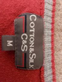 Golfino Uomo C&S, Tg.M, rosso
