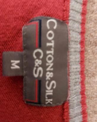 Golfino Uomo C&S, Tg.M, rosso

