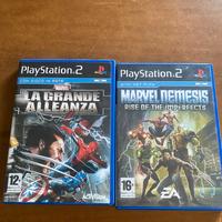 Ps2 marvel nemesis+la grande alleanza