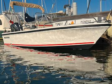 Barca Open Marino 4.70m sponda alta