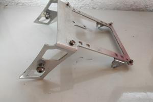 Portatarga in alluminio