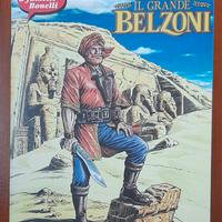 romanzi a fumetti bonelli  "il grande belzoni "