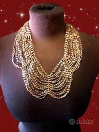 collana multifilo  a bavaglio  del 1978