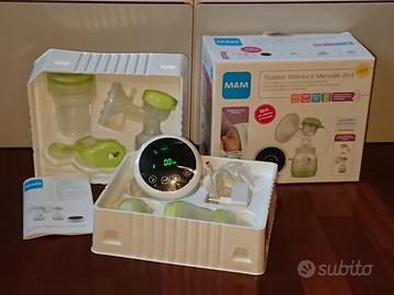 Tiralatte MAM elettrico e manuale