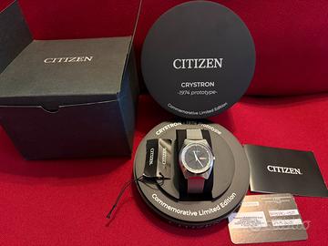 Citizen Eco-Drive Cryston Prototype 38mm