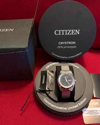 Citizen Eco-Drive Cryston Prototype 38mm