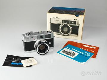 Telemetro analogica Minolta Himatic 7s