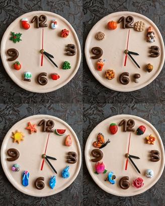 orologio fatto a mano 4 stagioni