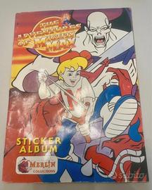 Album figurine The adventures of Mighty Max Merlin