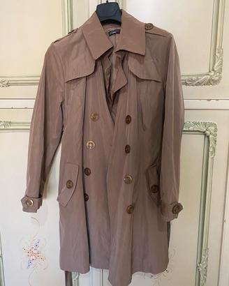 Trench beige da donna