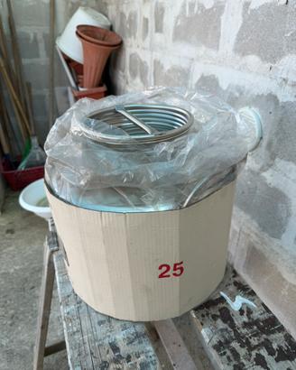 Bidone fusto acciaio inox 25 LT