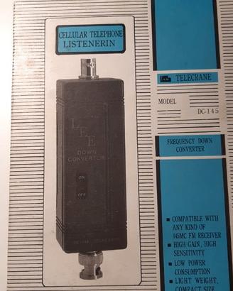 TELECRANE DC-145  - frequency down converter