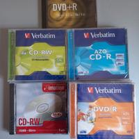 DVD-R e CD-RW assortiti