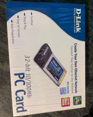 Scheda Ethernet D-Link per Pc portatile