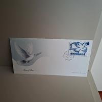 Busta Barbados 2025 Dove Of Peace FDC
