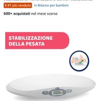 Chicco bilancia elettronica digitale pesa bambini