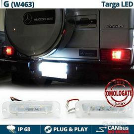 Luci TARGA LED per Mercedes Classe G W463 6500K