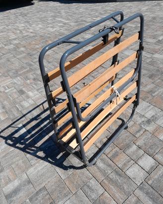 rete pieghevole con doghe in legno
