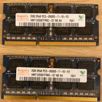 RAM 2X2GB PC3 8500S