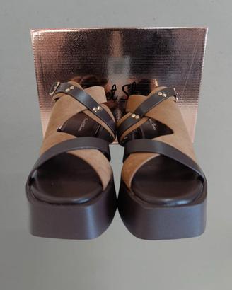 sandali marroni donna n 40