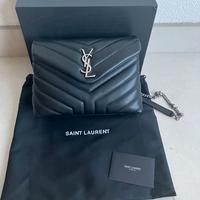 Saint Laurent borsa Lou Lou small nera nuova