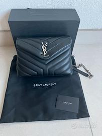 Saint Laurent borsa Lou Lou small nera nuova