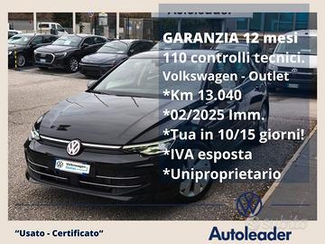 VW Golf 2.0 TDI Solo 13 mila km 150 CV DSG SCR Sty
