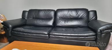 Divano pelle 3 posti